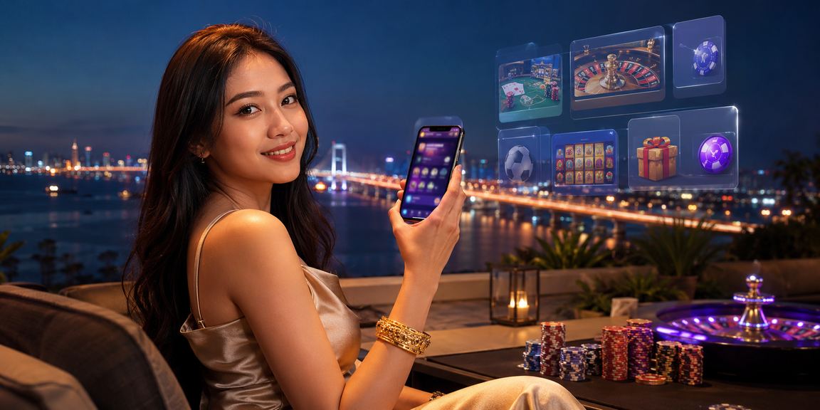 Pemain menggunakan telefon mudah alih untuk taruhan langsung di Johor melalui g20